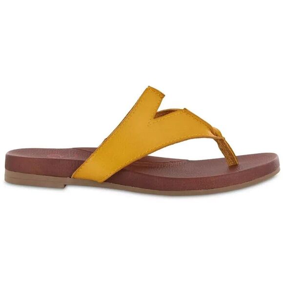 MIA‎ Amore Women's Patriciaa Flat Sandals Cognac 9M New - Picture 3 of 7